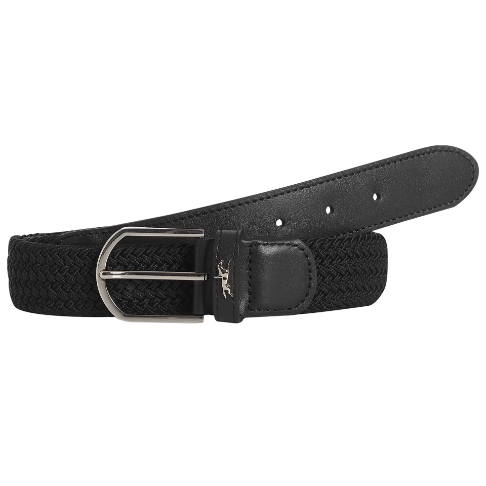SPORTY LOGO BELT - Flechtgürtel