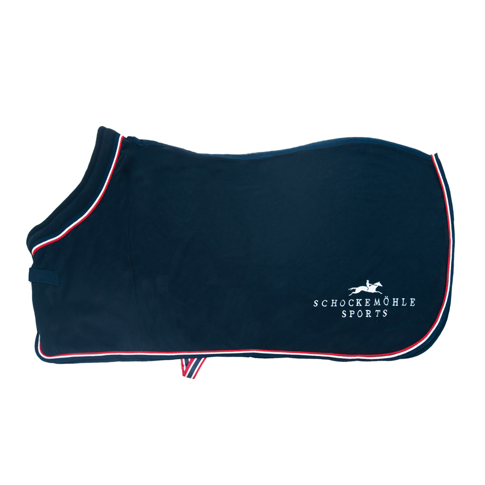 PREMIUM FLEECE RUG LOGO - Fleece-Abschwitzdecke